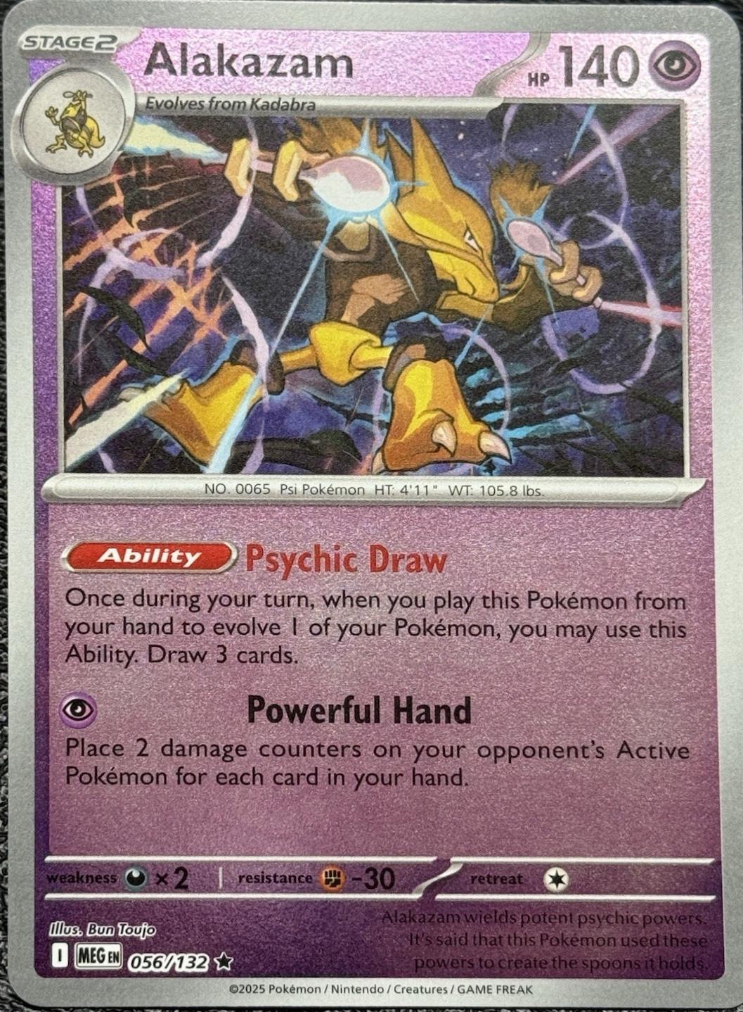 Alakazam [Reverse Holo]